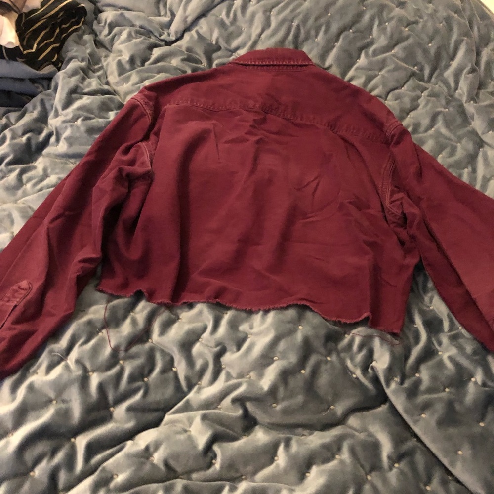 Cropped Button Down - image 2